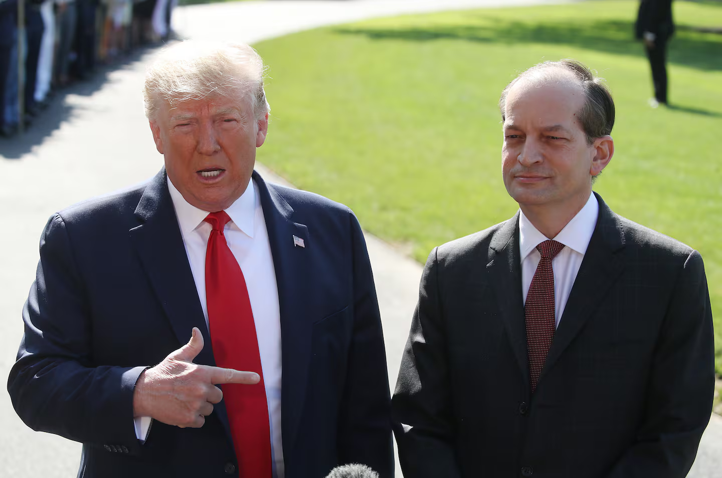 Alex Acosta and Trump